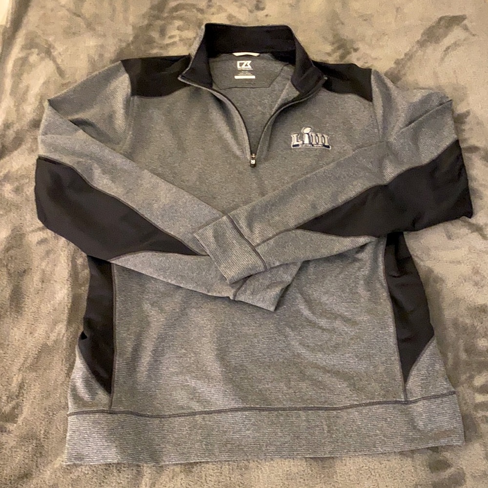 Super Bowl LIII Quarter Zip Sweater (Men’s Medium)